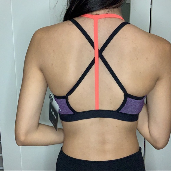 NWT Hyba Purple Lightly Lined Sports Bra - Picture 4 of 13